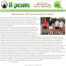 Il Ponte, novembre 2012, Camino Tennis Club, 